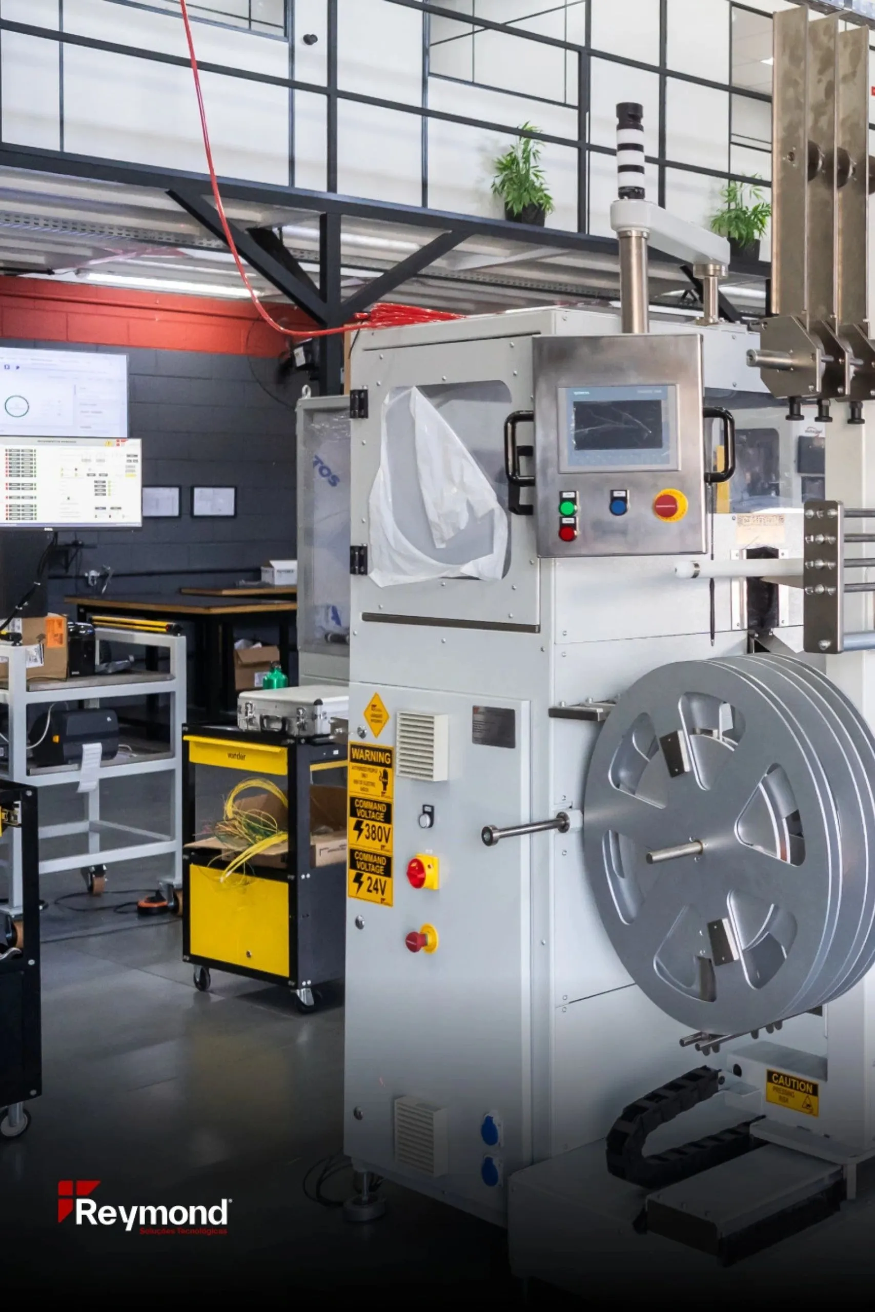 serviços de automação industrial em maquinas